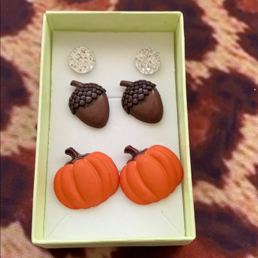 Fall 3 Earring Set